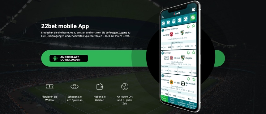 22Bet Mobile App