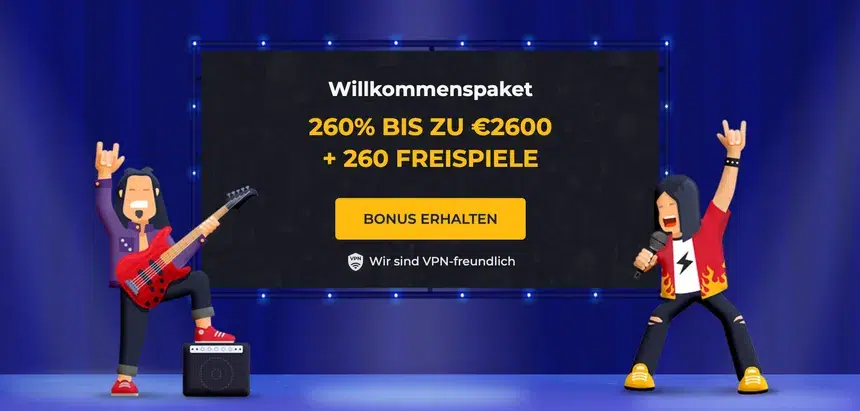 Rolling Slots Willkommensbonus